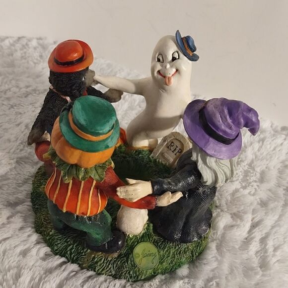 Jaimy Halloween Tea Candle Holder Figurine - Picture 4 of 10